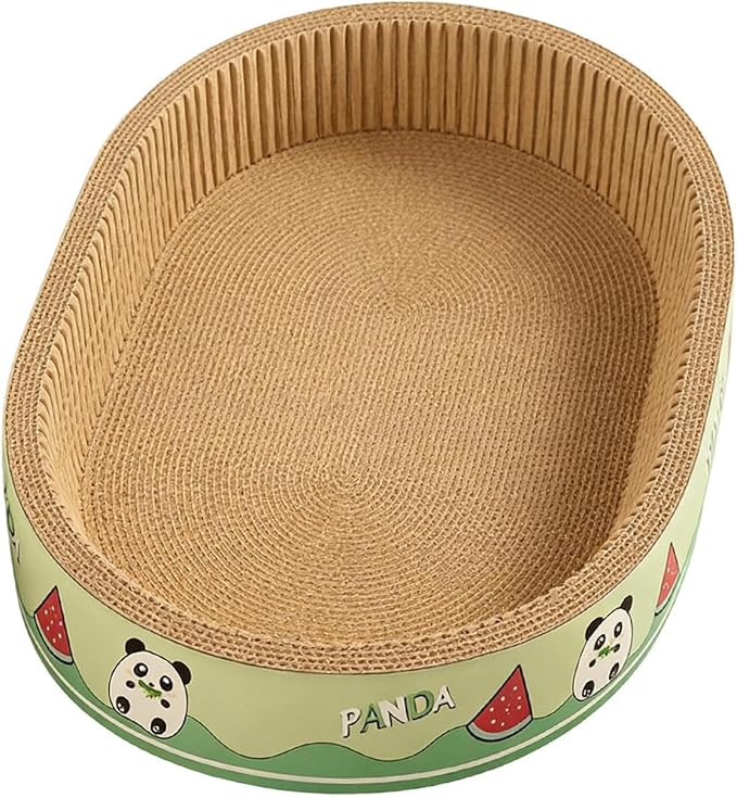 Genérico Scratching Bed for Cats | Ergonomic Scratching Board to Protect Furniture, Chair or Scratching Board for Cats | In Living Room, Bedroom, Balcony, Floor, Home, Apartment