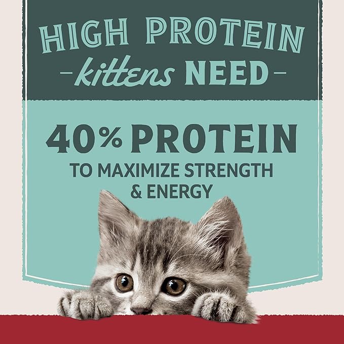 Natural Balance Ultra Protein Kitten Dry Cat Food, Real Chicken & Chicken Meal Recipe with Protein-Rich Organs - 3 lbs.