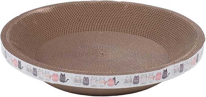 Naroote Cat Scratcher, Cat Couch Protector Cat Scratch Pad Scratch Corrugated Cardboard Cat Scratch Bed Lounge Cat Scratching Board for Indoor Cats Protecting Furniture Sofa