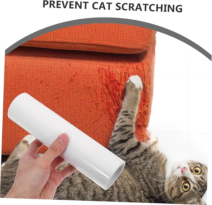 Abaodam 1Roll Cat Scratch Tape Self Adhesive Furniture Protector for Sofas Chairs Beds Scratch Durable Cat Claw Defense Tape Versatile Protection