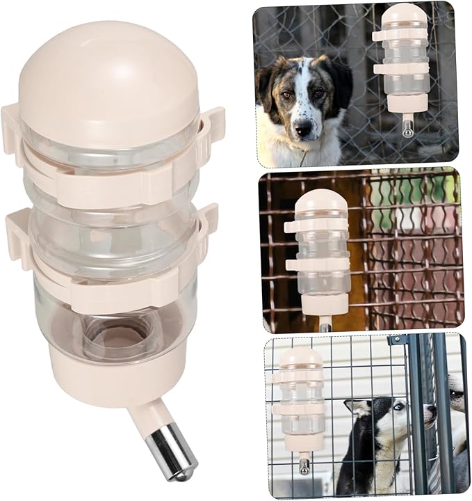 Cat Waterer Cat Feeder and Dispenser Automatic Pet Watering System Gravity-Flow Design