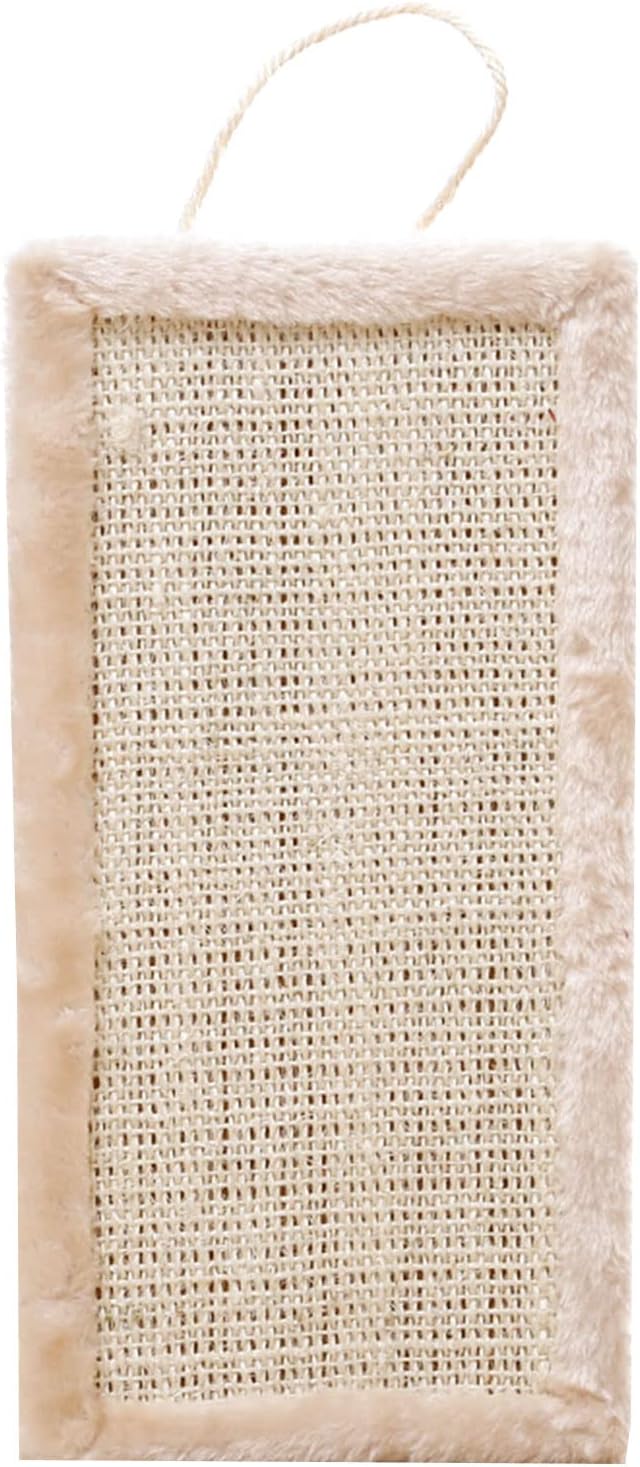Cats Scratcher Scratching Board Scratch Board Toy Kitten Particle Board Sisal Scratcher Bed Toy Furniture Protectors