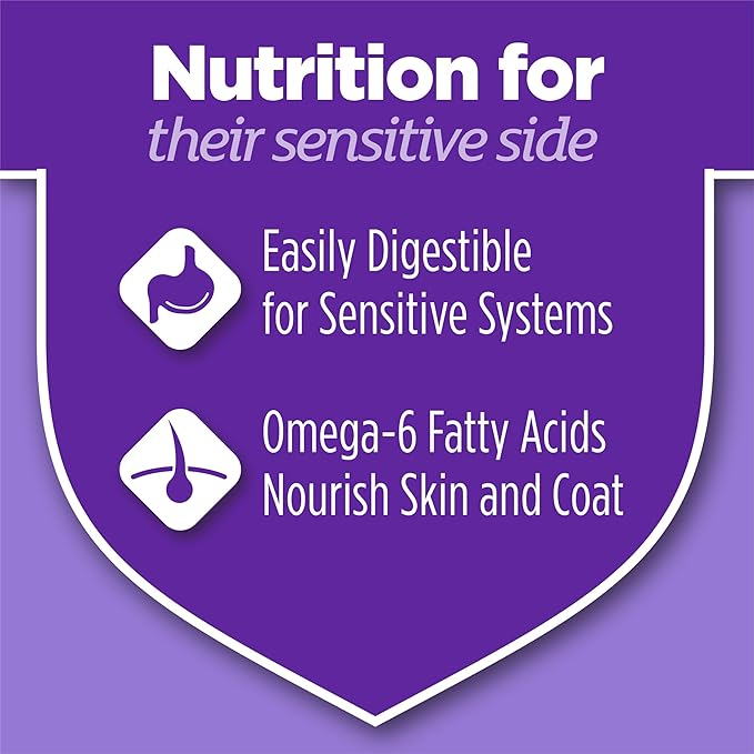 Purina Cat Chow Gentle Sensitive Stomach and Skin Dry Cat Food with Turkey - (Pack of 4) 3.15 lb. Bags