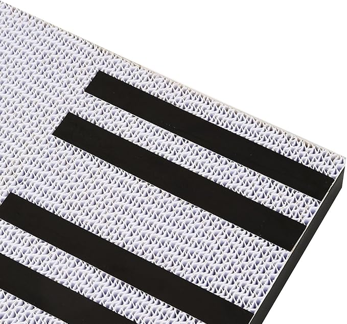 Cat Scratching Board Corrugated Paper Piano Keyboard Design Furniture Protector Lounge Bed Rest Play 17.32x11.02x0.79 inch