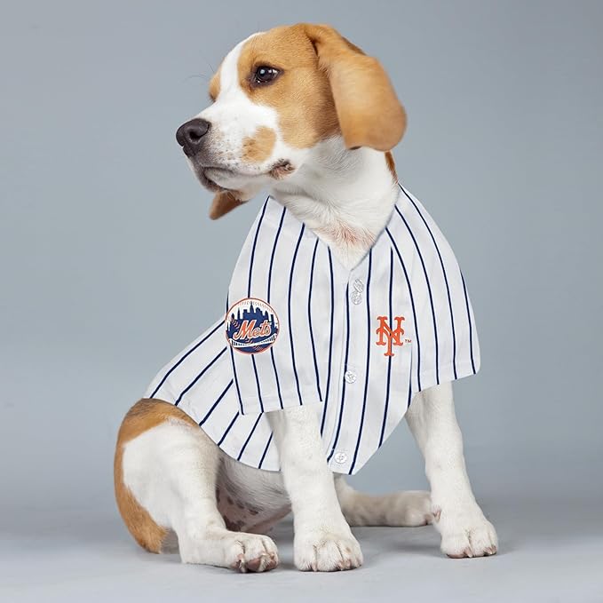 Pets First MLBPA Juan Soto Jersey #22 Pet Jersey- MLB New York Mets Mesh Players, Size Small
