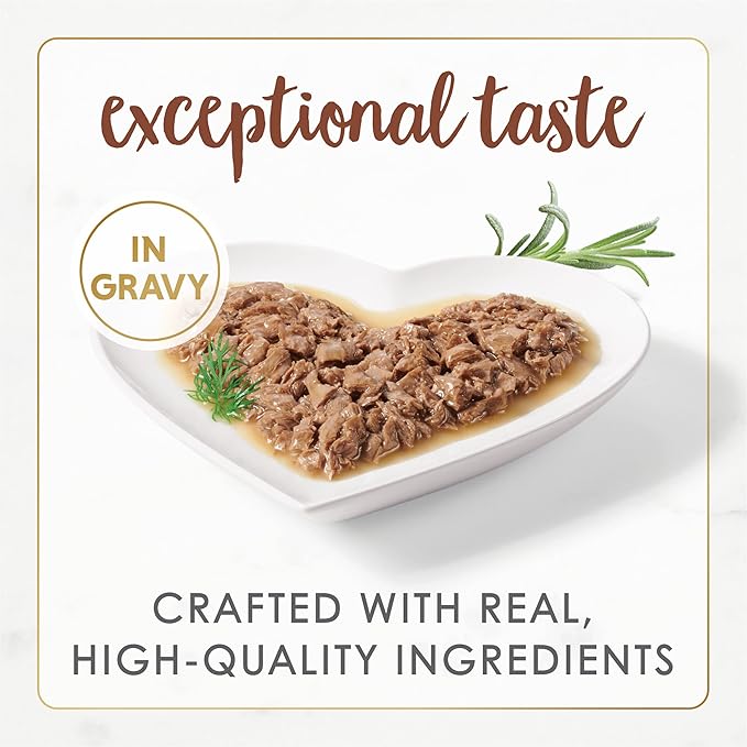 Fancy Feast Purina Wet Cat Food Natural Gourmet Naturals Beef Recipe in Wet Cat Food Gravy - 3 oz. Cans,(Pack of 24)