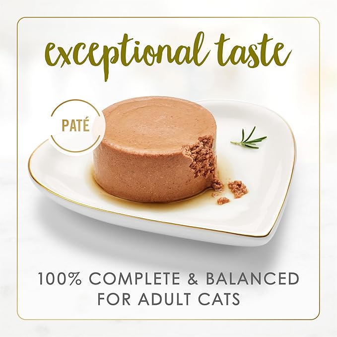 Fancy Feast Purina Pate Turkey and Giblets Feast Classic Grain Free Wet Cat Food Pate - 3 oz. Cans (Pack of 48)