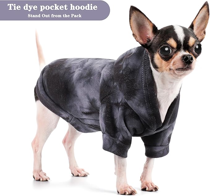 Vibrant Dog Hoodie with Convenient Leash Hole – Stylish and Cozy Sweatshirt for Small, Medium, and Large Dogs, Perfect for Walks, Casual Outings, and Everyday Comfort.Purple M