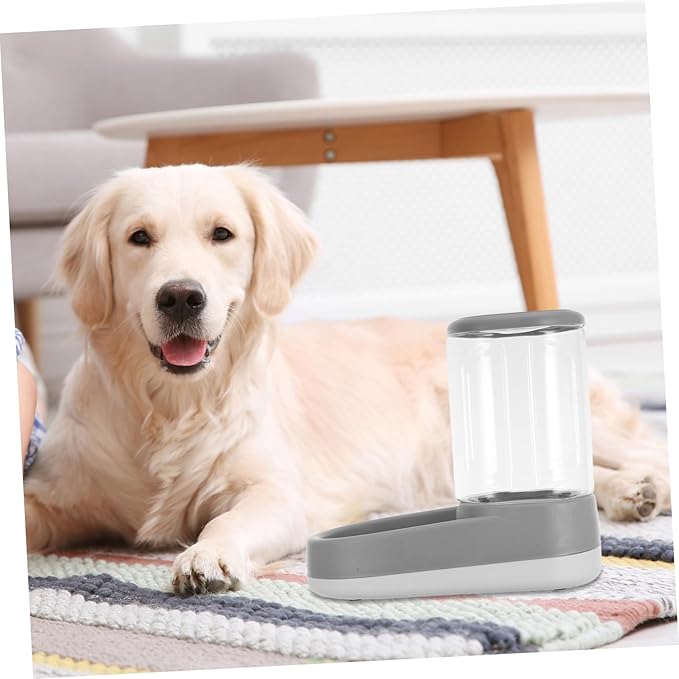 GALPADA Automatic Pet Water Feeder and Food Dispenser Capacity Watering Station Quiet for Cats and Small to Medium Dogs Food Grade Materials