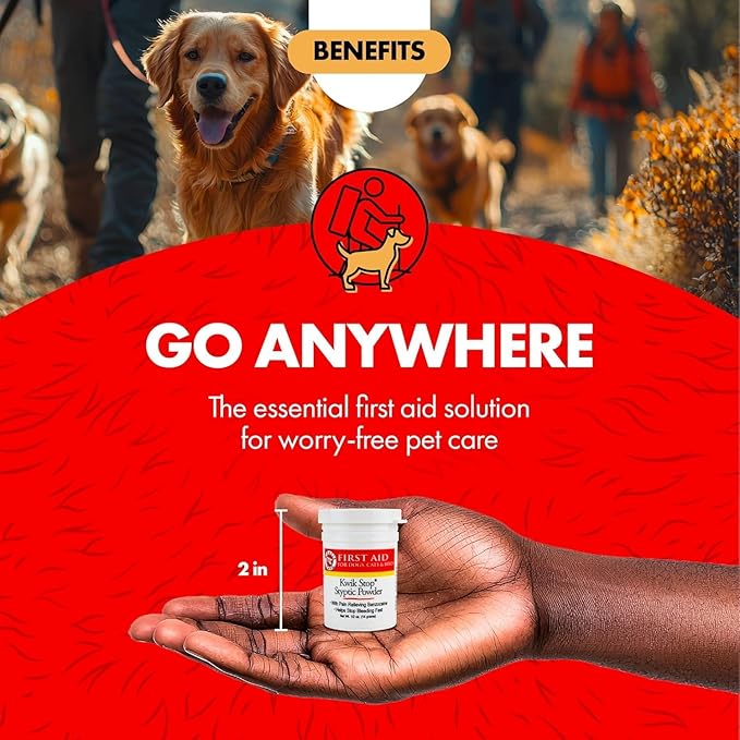 Miracle Care by Miraclecorp/Gimborn Kwik-Stop Groomers Kit for Dogs, Cats, Birds