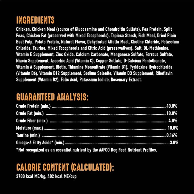 CRAVE Grain Free Adult High Protein Natural Dry Cat Food with Protein from Chicken, 4 lb. Bag