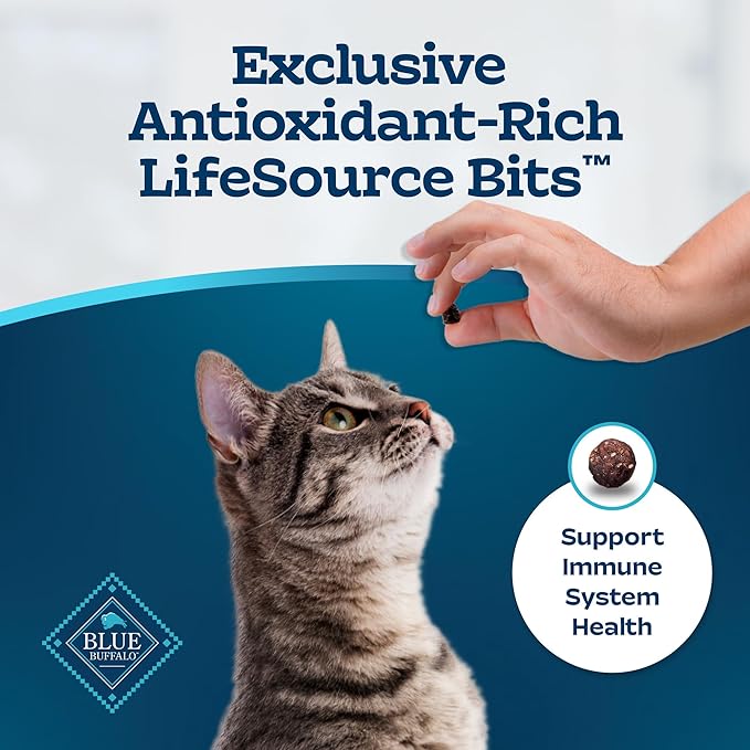 Blue Buffalo Tastefuls Adult Dry Cat Food for Weight Management, Made in the USA with Natural Ingredients, Chicken Recipe, 3-lb. Resealable Bag