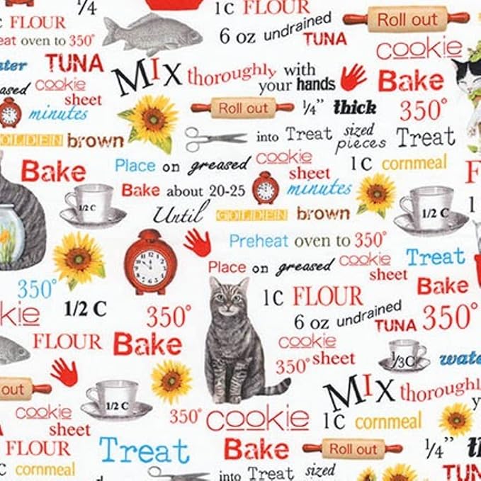 Robert Kaufman Everyday Favorites AMK 17095 1 CAT Treats Recipe