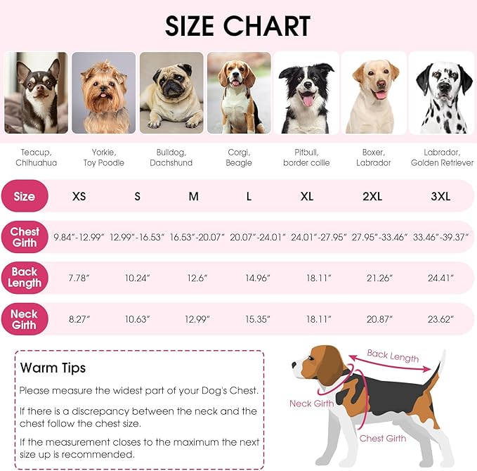 Queenmore Dog Surgical Recovery Suit Onesie, Recovery Suit for Dogs Cats After Surgery,Anti Licking Pet Female Post-Operative Spayed Neutered Shirt, Substitute E-Collar & Cone, Pink,3XL
