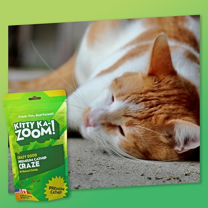 Catnip Craze - Catnip Mix | Hand Harvested Fresh Catnip Grown in Canada and The USA