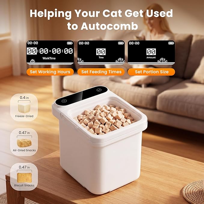 Cat Self Groomer Pro for Hairball Control and Shedding Relief 360° Skin Friendly Brush Pet Hair Remover Tool Gentle Self Cleaning Automatic Fur Collection Smart Grooming House for All Cats