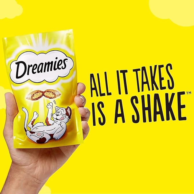 DREAMIES Salmon Cat Treats 60 g (Pack of 8)