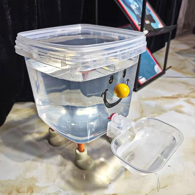 Automatic Filling Pet Drinking Bowl Water Dispenser for Breeds Cats Safe Watering for Indoor Outdoor Pet Waterer