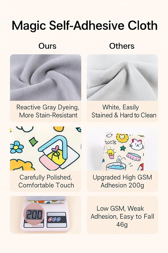 Cat Wrap for Nail Trimming, Magic Grooming Blanket Anti-Scratch Restraint Bag for Cats, Self-Adhesive, Breathable Fabric, Anti-Escape Swaddle for Vet Visits (X-Large)