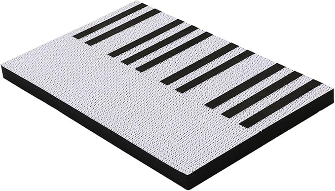 Cat Scratching Board Corrugated Paper Piano Keyboard Design Furniture Protector Lounge Bed Rest Play 17.32x11.02x0.79 inch