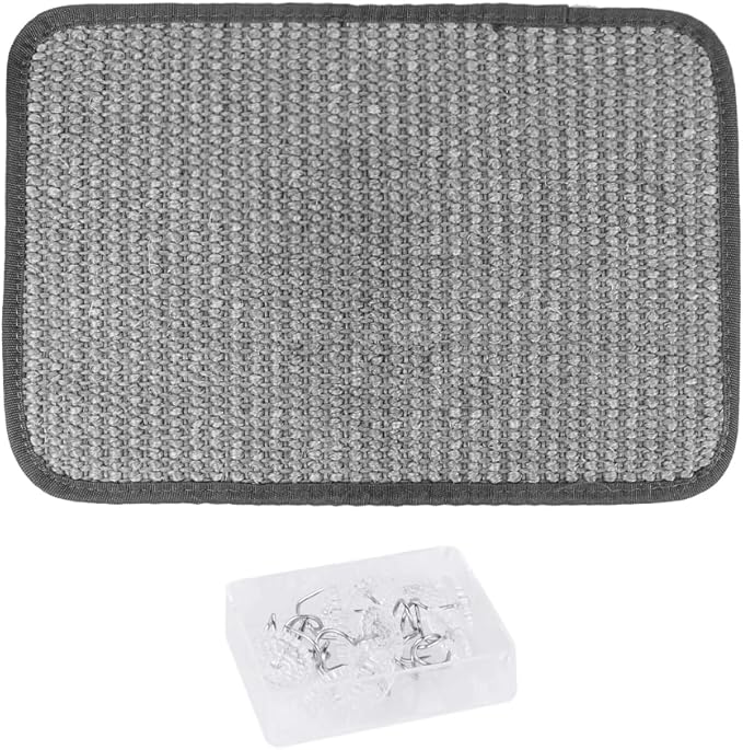 Sisal Cat Scratching Pad Bed Corner Protector Cat Scratcher Mat Anti-Slip Scratch Playing Mat Furniture Protection Couch Cover for Grinding Claw