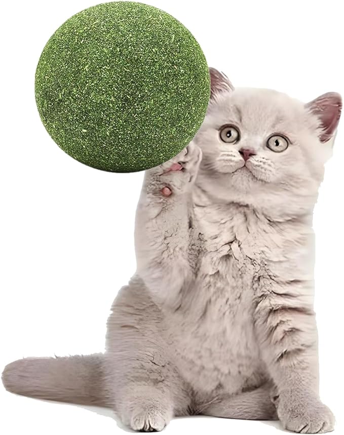 3 inch Giant Catnip Ball for Cats, Large Catnip Ball for Cats Indoor