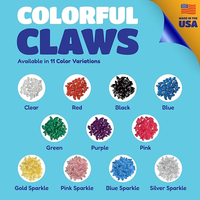 Soft Claws Cat Nail Caps for Small Cats – (40 Caps, Red) - Veterinarian-Developed, Non-Toxic | Protects Furniture & Skin - Easy to Apply, Long-Lasting Anti-Scratch Soft Cat Claw Covers