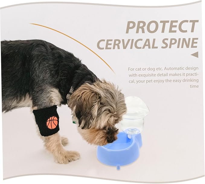 VANZACK 1set Automatic Dog Water Feeder Plastic Pet Water Bowl Dispenser Dog Supply Pet Feeding Tool