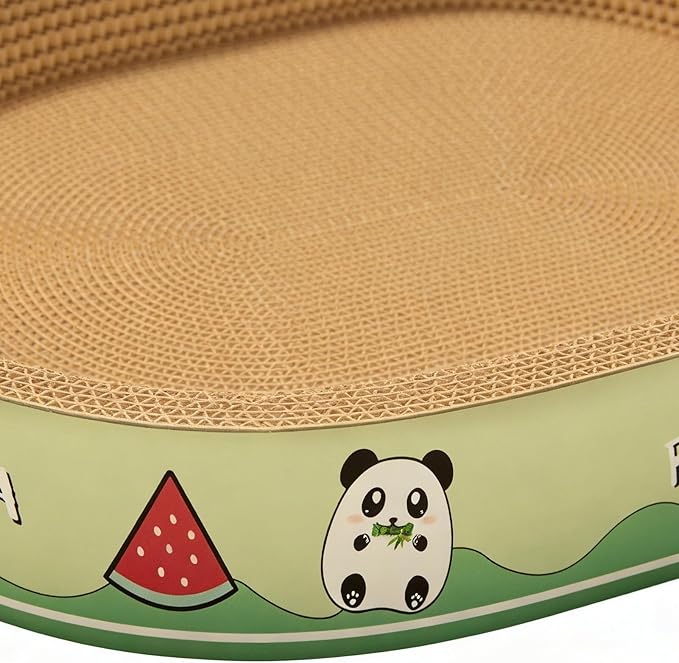 Genérico Scratching Bed for Cats | Ergonomic Scratching Board to Protect Furniture, Chair or Scratching Board for Cats | In Living Room, Bedroom, Balcony, Floor, Home, Apartment