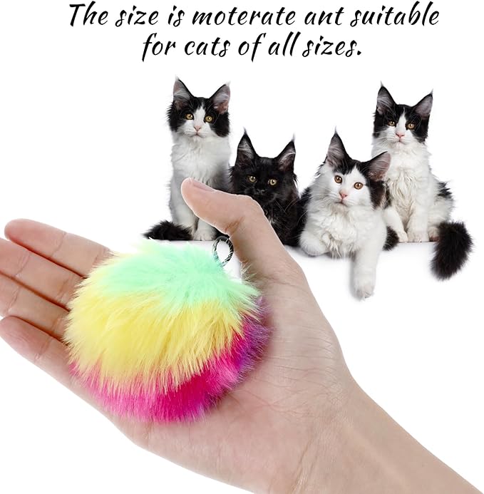 Self Play Cat Toy for Door Frame Hanging Cat Rope Toy for Indoor Cats 360 Rotation Cotton Rope Independent Play Hanging Door Frame Cats Toys Kitten String Teaser Safe Pet Wand Spring Toys