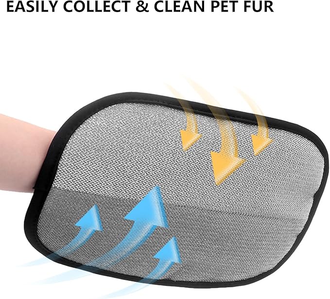 Pet Hair Removal Glove for Cats & Dogs: 1PC Five-Finger Glove for Animal Fur Removal Tool, Pet Hair Remover for Couch,Carpet,Clothes