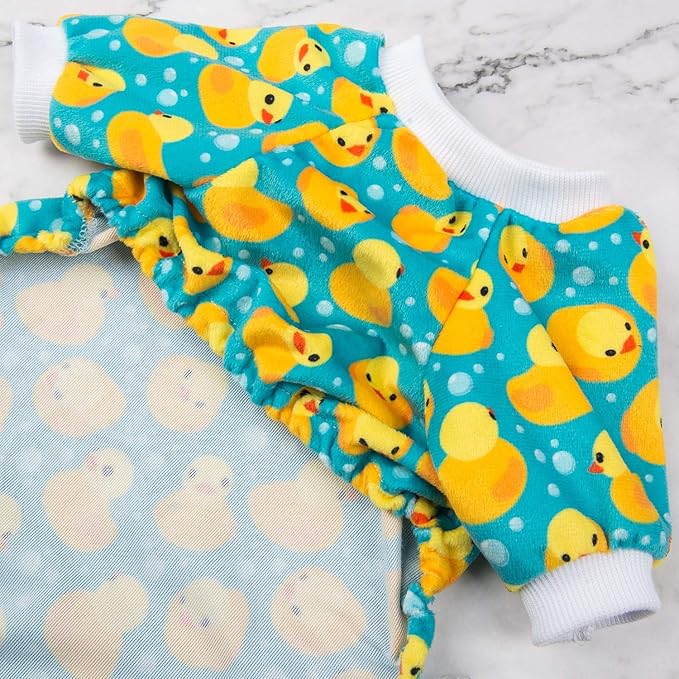CuteBone Dog Halloween Pajamas Puppy Onesies Small Dogs Soft Pjs Coat Cat Apparel Comfy Pet Christmas Clothes Outfit Doggie Bodysuit P50M