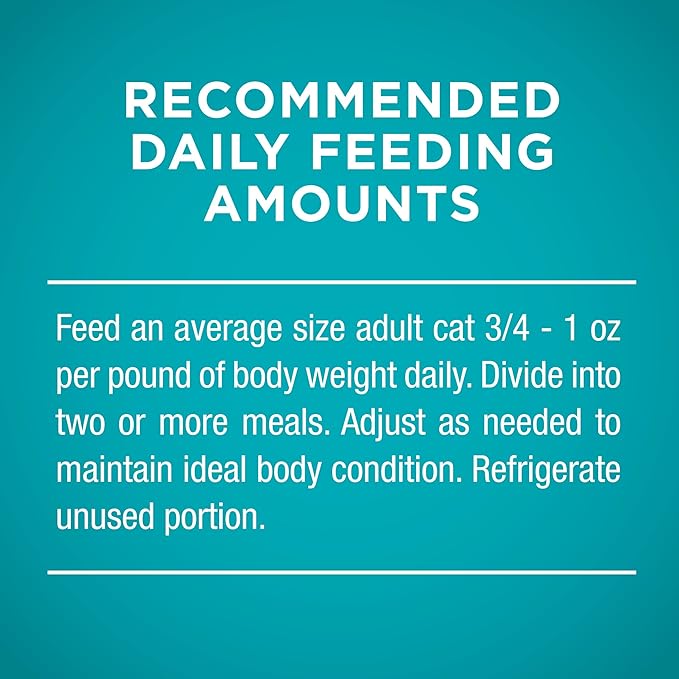 Purina ONE Natural Weight Control Wet Cat Food, Ideal Weight Tender Salmon Recipe - (24) 3 oz. Pull-Top Cans