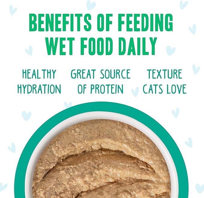 Weruva B.F.F. Play - Best Feline Friend Paté Lovers, Aw Yeah!, Turkey & Tuna Tweet Me! with Turkey & Tuna, 2.8oz Can (Pack of 12)