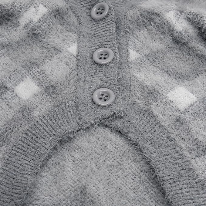 Dog Sweater, Sweaters for Small Dogs, Warm Soft Pet Clothes for Puppy, Medium Large Cat, Dogs Girl or Boy, Dog Shirt for Winter Christmas (Grey, Medium)
