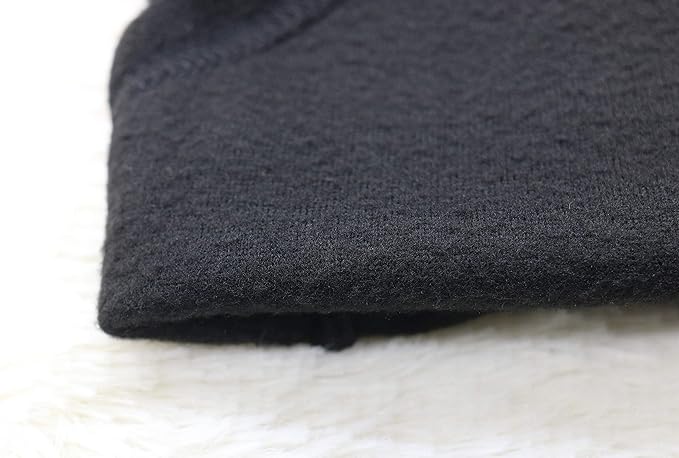 Cat Sweaters Cat Clothes for Cats Only Fleece Vest for Small Cats, Medium, Black