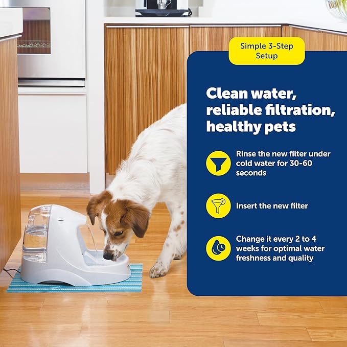 PetSafe Drinkwell Premium Replacement Carbon Filters, Dog and Cat Water Fountain Filters