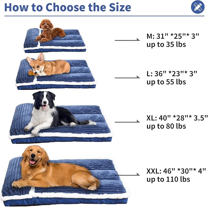 KHONSU PET Dog Couch Sofa Bed with Pillow – Orthopedic Memory Foam Dog Bed for Indoor Use Removable Washable Cover, Supportive Puppy Couch, Blue, L