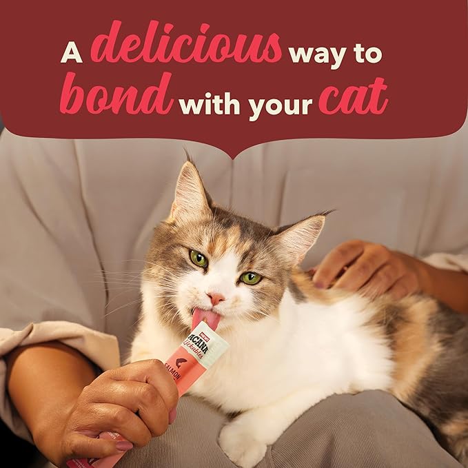 ACANA Lickables Cat Treats Salmon Recipe .5oz Tubes (5 Count) (Pack of 2)