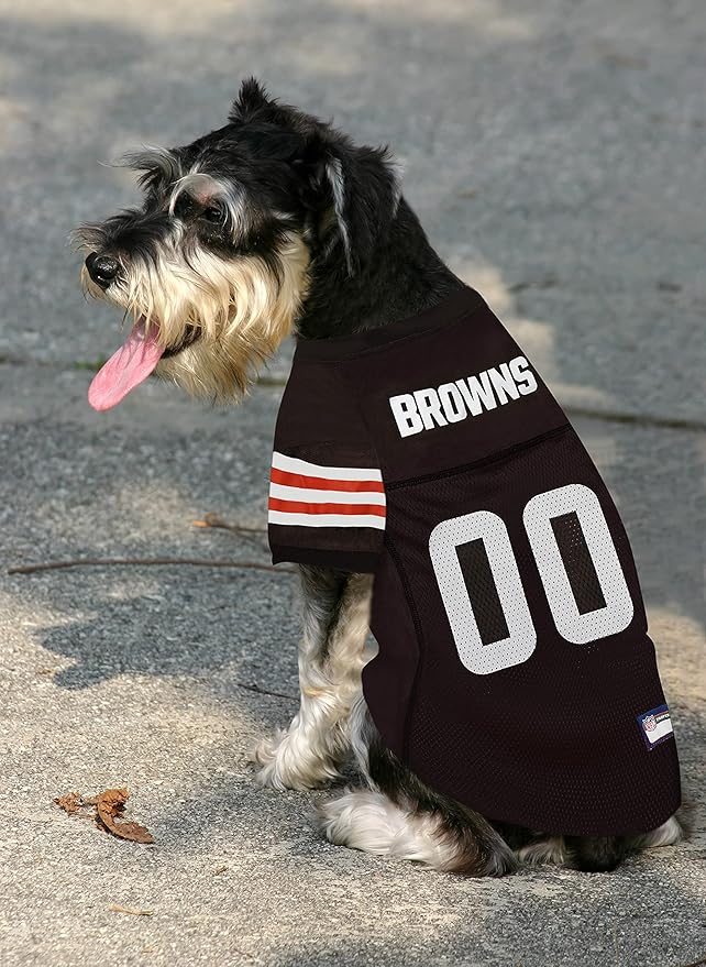 NFL CLEVELAND BROWNS DOG Jersey, Large
