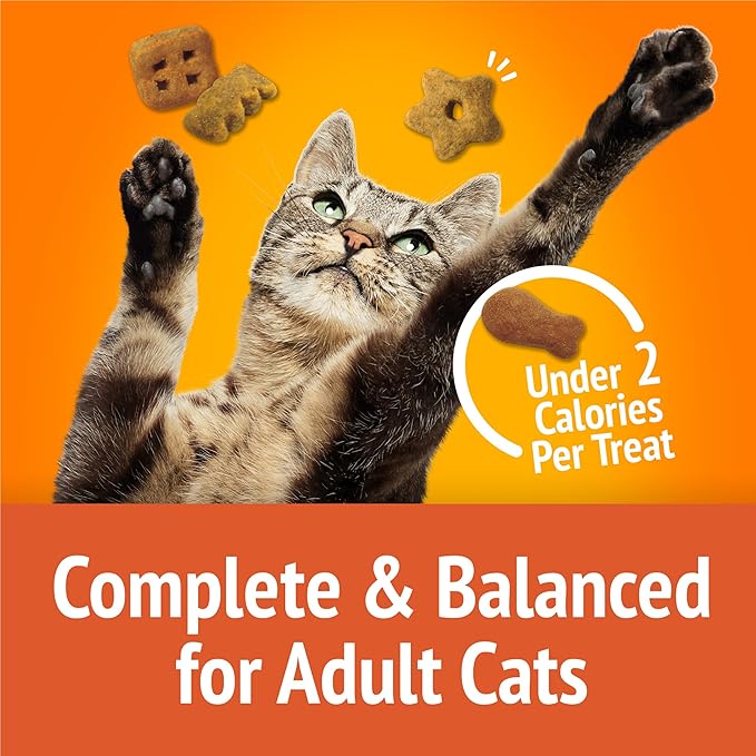 Purina Friskies Cat Treats, Party Mix Original Crunch - (Pack of 6) 6 oz. Pouches