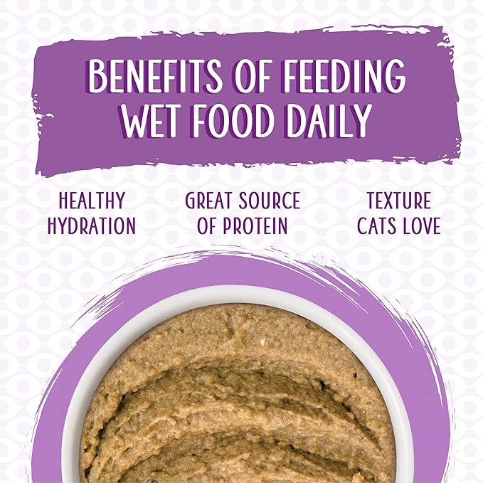 Weruva Wet Cat Food, The Newly Feds with Beef and Salmon Pate, 5.5oz Slide N Serve Pouch, Pack of 12