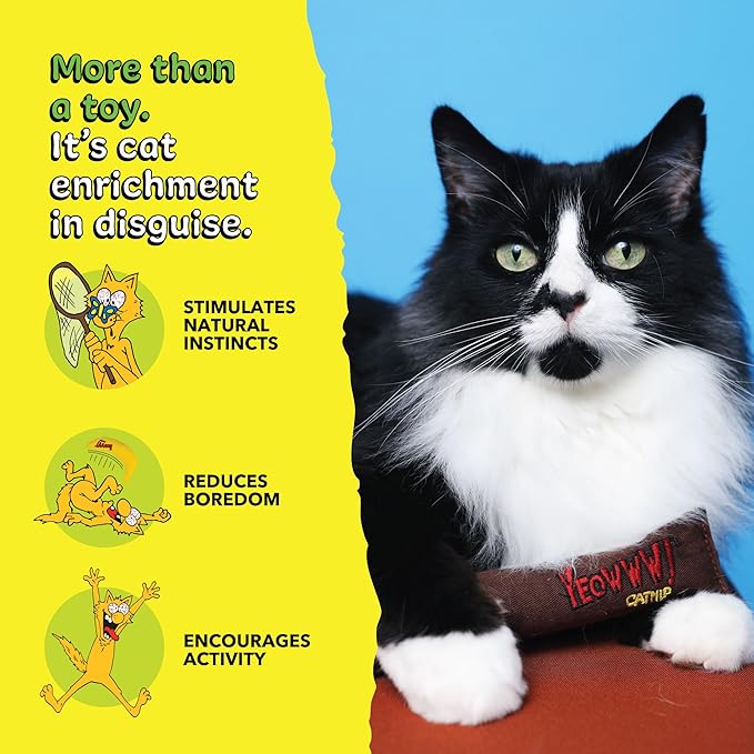 Yeowww Cigar Catnip Toy, Singles