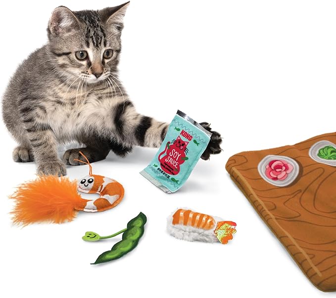 KONG Pull-A-Partz Sushi