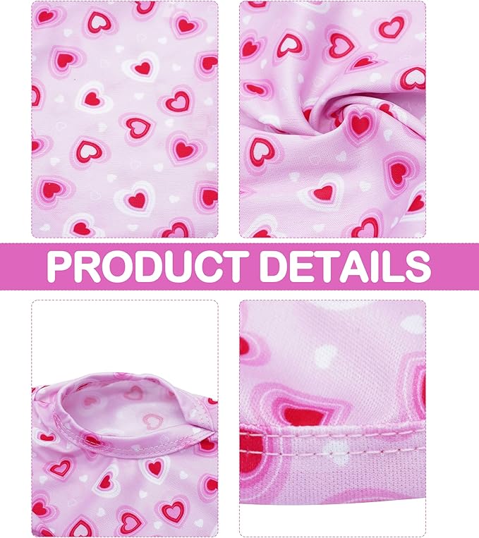 PET SHOW 4 Pack Paw Bone Printed Dog Clothes Shirts Soft Vest Lightweight Sleeveless Cats Doggies T-Shirts Puppies Tank Top Tee for Small Medium Dogs White Black Pink Blue (Large, Pink for Girls)