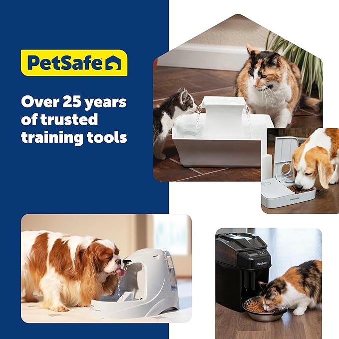PetSafe Fountain and Feeder Mat, for Dogs and Cats, Silicone Food and Water Placemat, 26 in X 16 in, Waterproof, Dishwasher Safe, Pet Food Mat with Lip