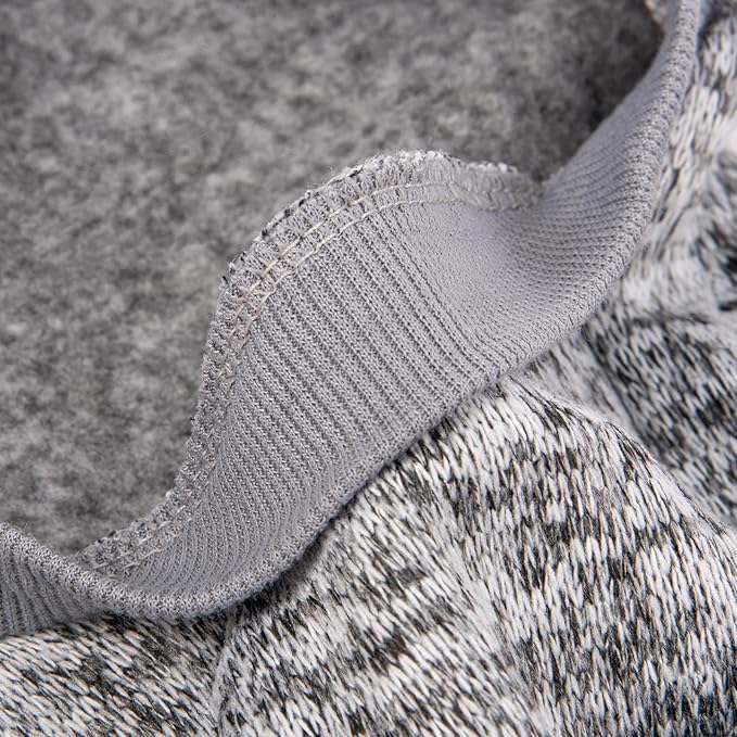 3 Pack Dog Sweater, Dog Sweaters for Small Dogs, Warm Soft Pet Clothes for Puppy, Medium Large Cat, Dogs Girl or Boy, Dog Shirt for Winter Christmas (Grey+Navy+Blue, X-Large)