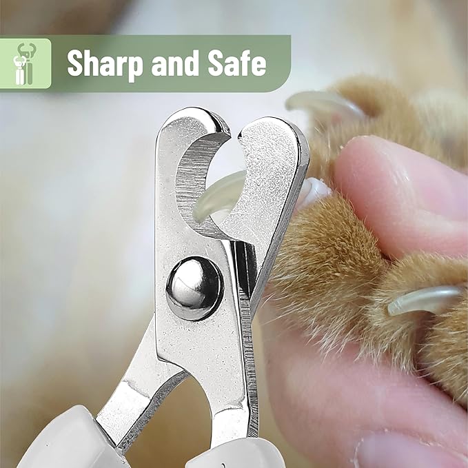 Mr. Pen- Cat Nail Clipper, Stainless Steel, Professional Sharp Cat Claw Trimmer for Small and Medium Cats, Pet Nail Clipper with Sturdy Non Slip Handle