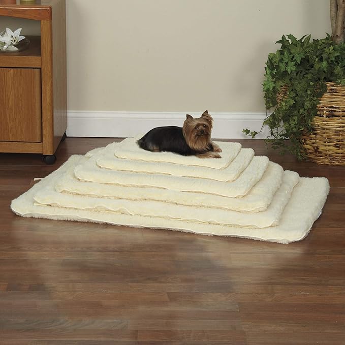 Slumber Pet Double-Sided Natural Sherpa Mat Natural S