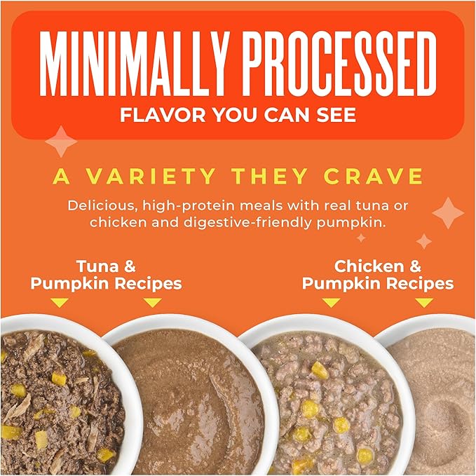 Tiki Cat Friends Stix Mousse Treats, Single Serve Lickable Treat or Dry Food Topper, with Chicken & Pumpkin in Gravy, 1.6 oz. Pouch